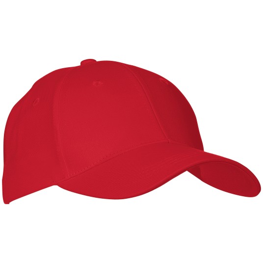 CZAPKA Z DASZKIEM 6P ILLINOIS - CZERWONY