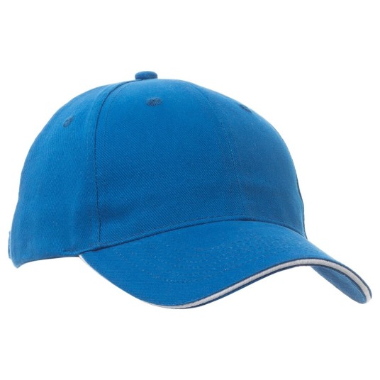 CZAPKA Z DASZKIEM 6P MINNESOTA - KRÓLEWSKI NIEBIESKI-BIAŁY