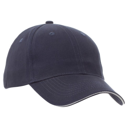 CZAPKA Z DASZKIEM 6P MINNESOTA YOUTH - GRANATOWY-BIAŁY