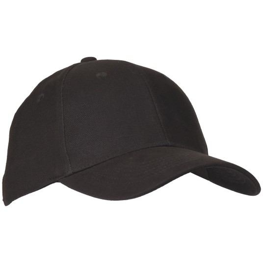 CZAPKA Z DASZKIEM 6P NEBRASKA - ANTRACYTOWY