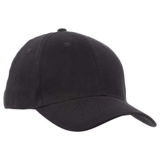 CZAPKA Z DASZKIEM 6P NEBRASKA - CZARNY