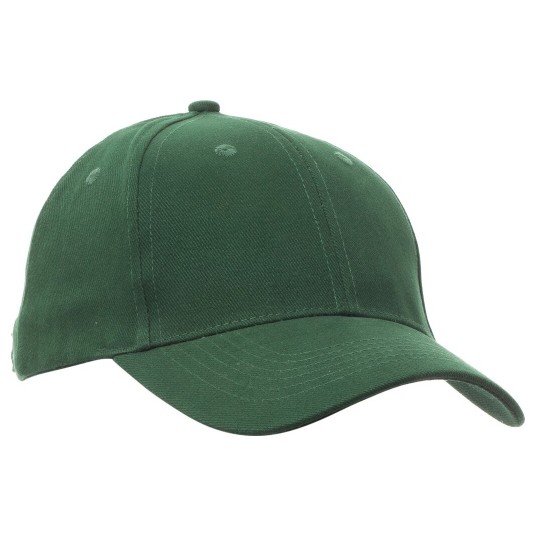 CZAPKA Z DASZKIEM 6P NEBRASKA - ZIELONY