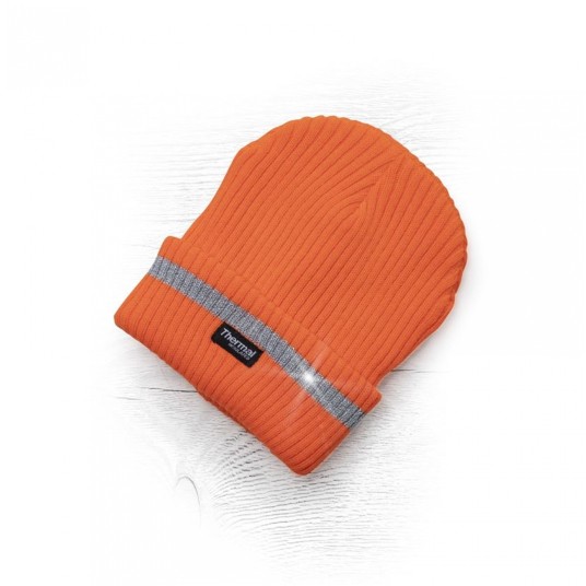 CZAPKA ZIMOWA DZIANA SPARK HI-VIZ FLUOPOMARAŃCZOWA
