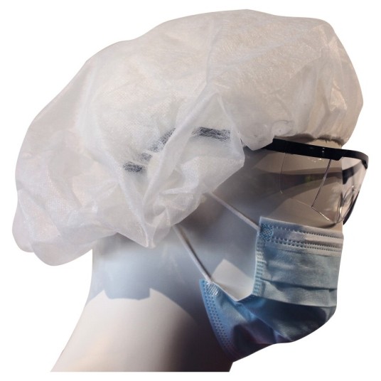 CZEPEK JEDNORAZOWY PP-U-03 - BIAŁY - 1000 SZT