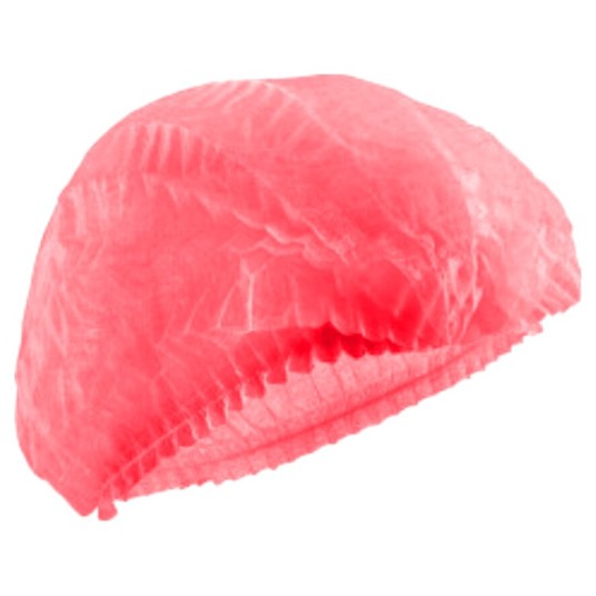 CZEPEK JEDNORAZOWY PP-U-05 CLIP HEAD COVER - CZERWONY - 1000SZT