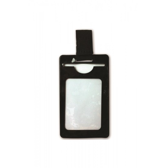 ETUI NA IDENTYFIKATOR BADGE HOLDER - CZARNY