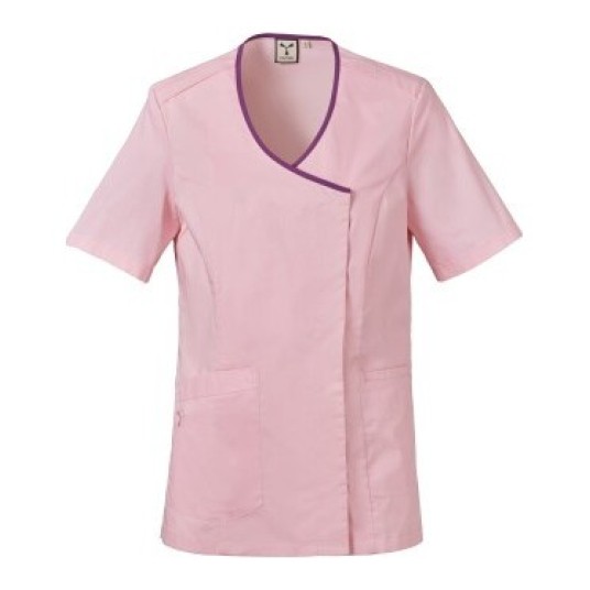 FARTUCH KOSMETYCZNY AGATE LADY - CIENISTY RÓŻOWY-FIOLETOWE LATO