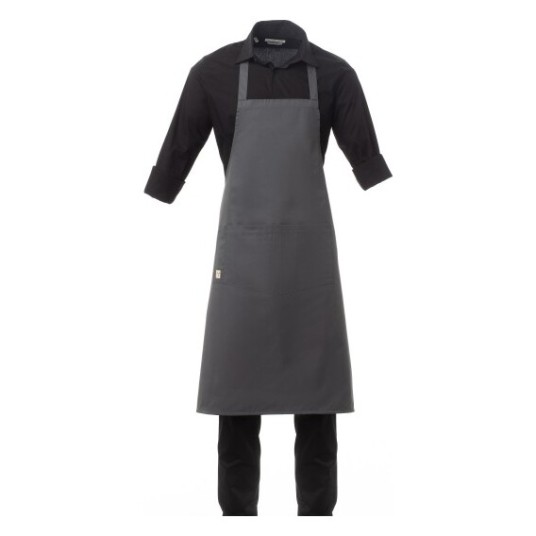 FARTUCH KUCHARSKI HORECA FOODSERVICE BOUTIQUE - ŻELAZNY SZARY