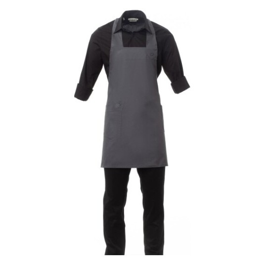 FARTUCH KUCHARSKI HORECA FOODSERVICE BRASSERIE - ŻELAZNY SZARY