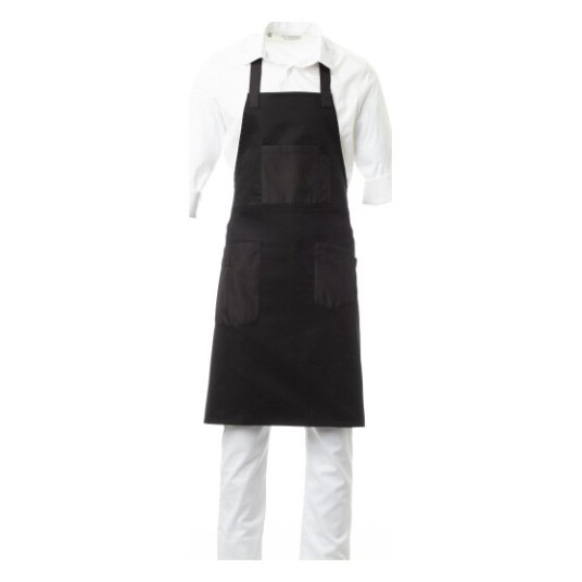 FARTUCH KUCHARSKI HORECA FOODSERVICE CHALET - CZARNY