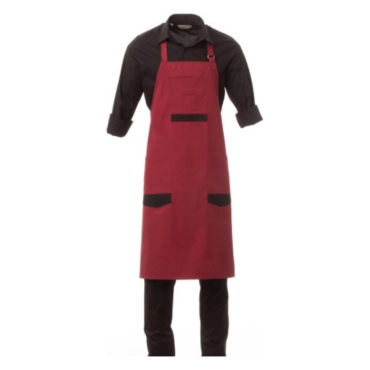 FARTUCH KUCHARSKI HORECA FOODSERVICE STORE - BORDOWY-CZARNY