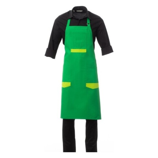 FARTUCH KUCHARSKI HORECA FOODSERVICE STORE - ŻELOWY ZIELONY-JASKRAWOZIELONY