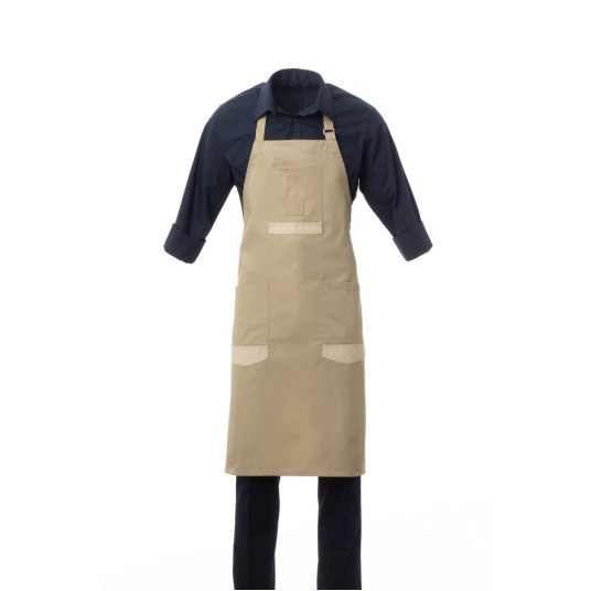 FARTUCH KUCHARSKI STORE - KAKI/WARM BROWN