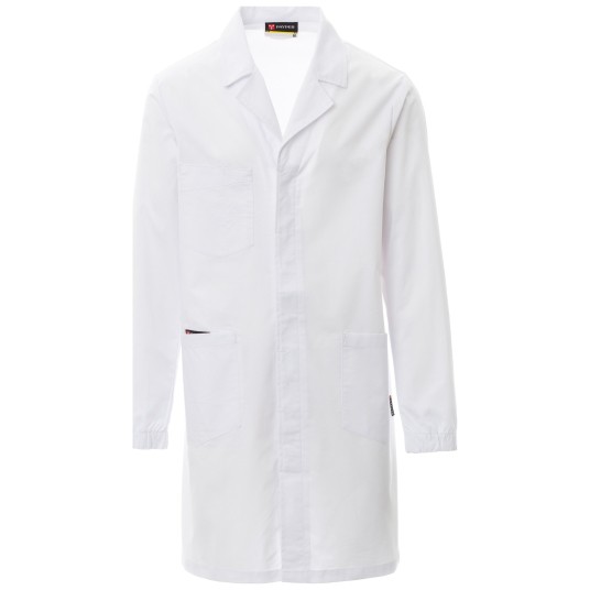 FARTUCH ROBOCZY LAB - BIAŁY
