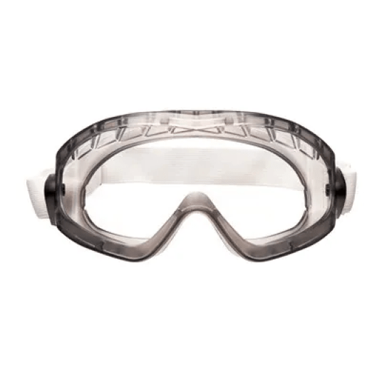 GOGLE OCHRONNE 3M 2890S SZCZELNE, ANTI-SCRATCH/ANTI-FOG, BEZBRAWNE SOCZEWKI
