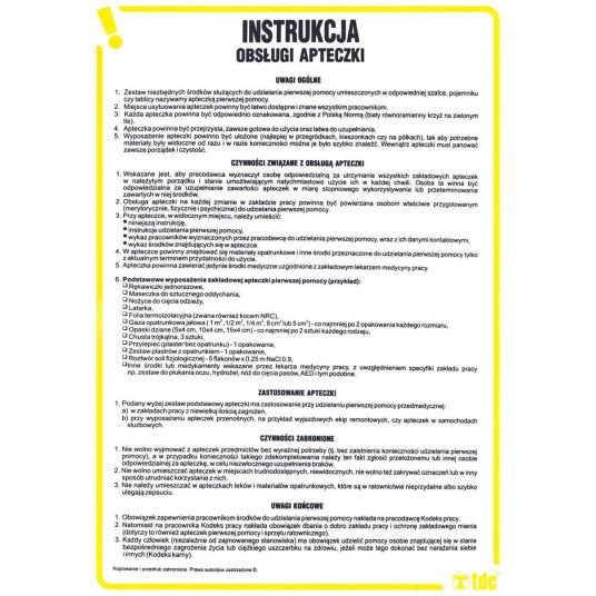 INSTRUKCJA OBSŁUGI APTECZKI - IA A09 DN CN