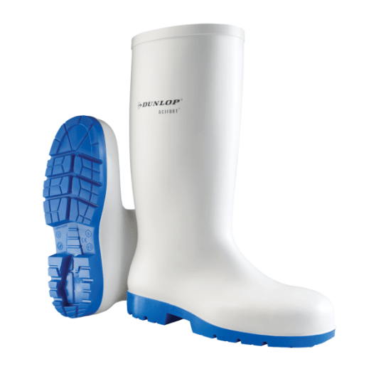 KALOSZE DUNLOP ACIFORT CLASSIC+ SAFETY S4 SRC - BIAŁO-NIEBIESKI