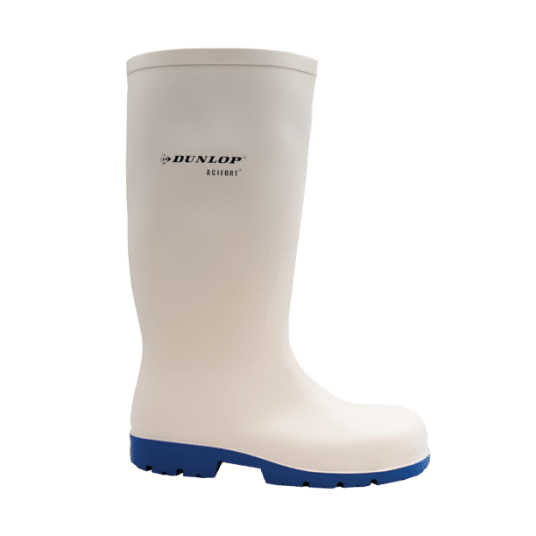 KALOSZE DUNLOP ACIFORT CLASSIC+ SAFETY S4 SRC - BIAŁO-NIEBIESKI