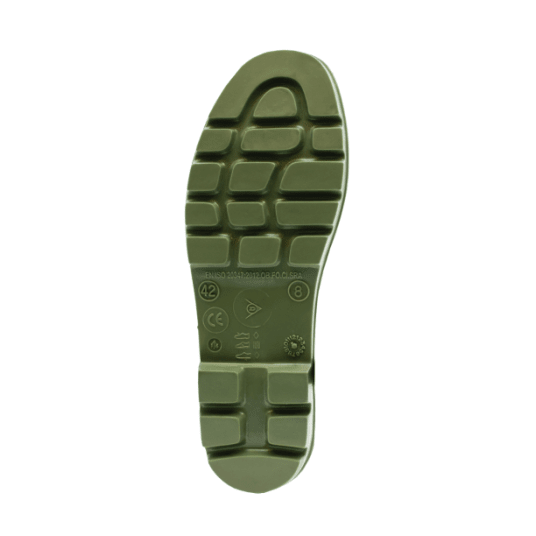 KALOSZE DUNLOP BICOLOUR WELLIE SHOE - BIAŁY-ZIELONY