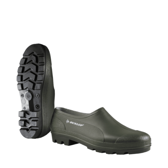 KALOSZE DUNLOP BICOLOUR WELLIE SHOE - ZIELONY-CZARNY