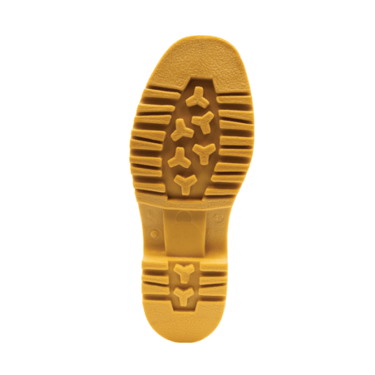 KALOSZE DUNLOP DULL - CZARNY-ŻÓŁTY