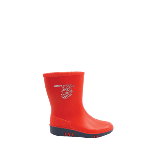 KALOSZE DUNLOP MINI DZIECIĘCE - CZERWONY