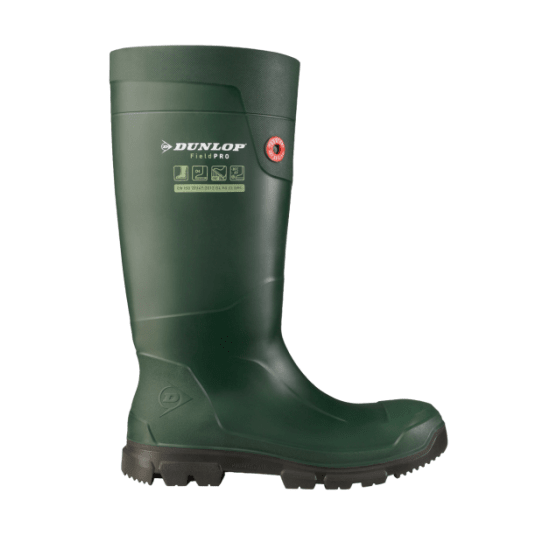 KALOSZE DUNLOP PUROFORT FIELDPRO O4 FO CI SRC - ZIELONY-CZARNY