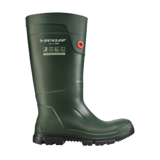 KALOSZE DUNLOP PUROFORT TERRAPRO O4 FO CI SRC - ZIELONY