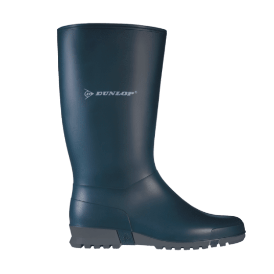 KALOSZE DUNLOP SPORT - NIEBIESKI-SZARY