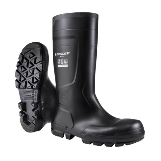 KALOSZE DUNLOP WORK-IT FULL SAFETY S5 - CZARNY