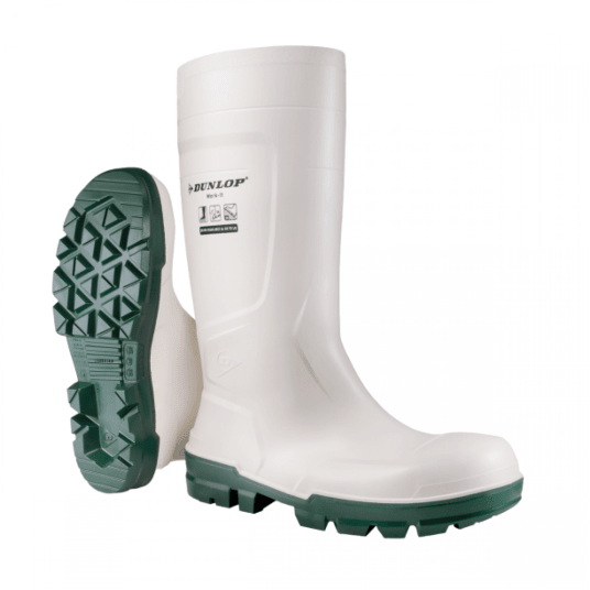 KALOSZE DUNLOP WORK-IT SAFETY S4 SR FO LG - BIAŁY