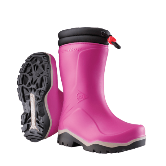 KALOSZE DZIECIĘCE DUNLOP KIDS BLIZZARD - RÓŻOWY