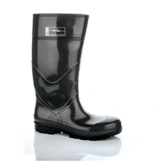 KALOSZE MĘSKIE BART 916 S4 - CZARNY