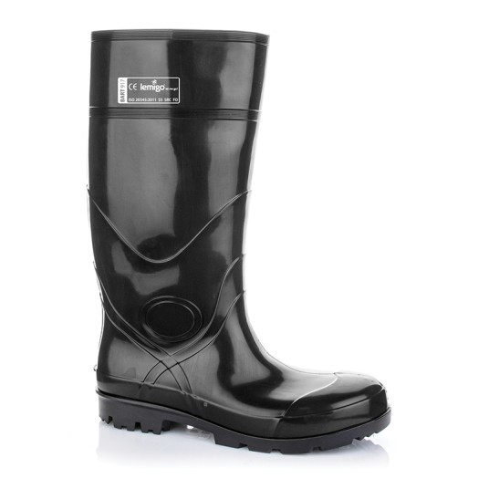 KALOSZE MĘSKIE BART 917 S5 - CZARNY