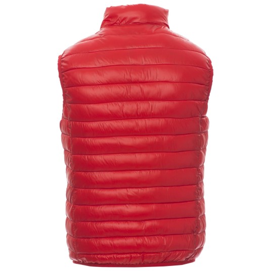 KAMIZELKA CASUALOWA CASUAL - CZERWONY-SZARY