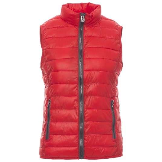 KAMIZELKA CASUALOWA CASUAL LADY - CZERWONY-SZARY