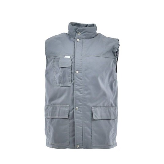 KAMIZELKA OCIEPLANA BASIC WINTER NORMAN SZARY