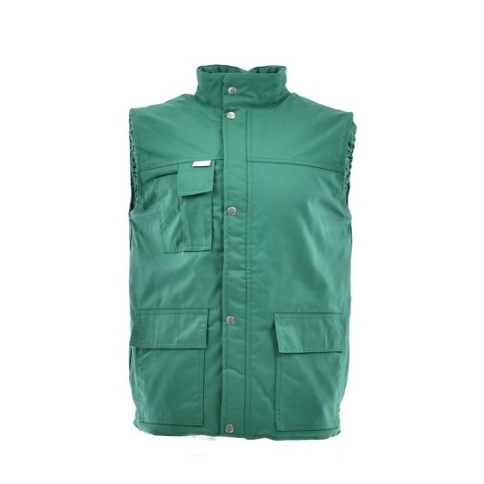 KAMIZELKA OCIEPLANA BASIC WINTER NORMAN ZIELONY