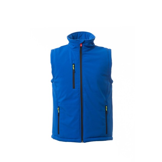 KAMIZELKA OCIEPLANA SOFTSHELL MĘSKA GALE PAD VEST - KRÓLEWSKI NIEBIESKI/GRANATOWY