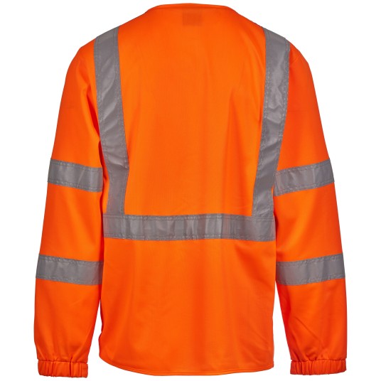 KAMIZELKA OSTRZEGAWCZA LONG EXO - POMARAŃCZOWY FLUO