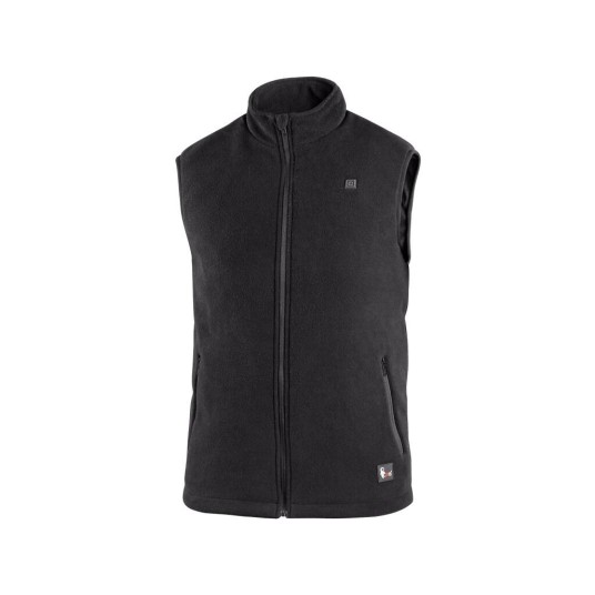 KAMIZELKA POLAROWA OGRZEWANA CXS ANTARKTIDA - CZARNY