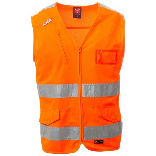KAMIZELKA ROBOCZA EXPERT - POMARAŃCZOWY FLUO