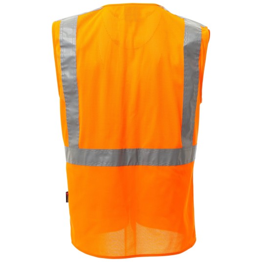 KAMIZELKA ROBOCZA EXTRA MESH - POMARAŃCZOWY FLUO