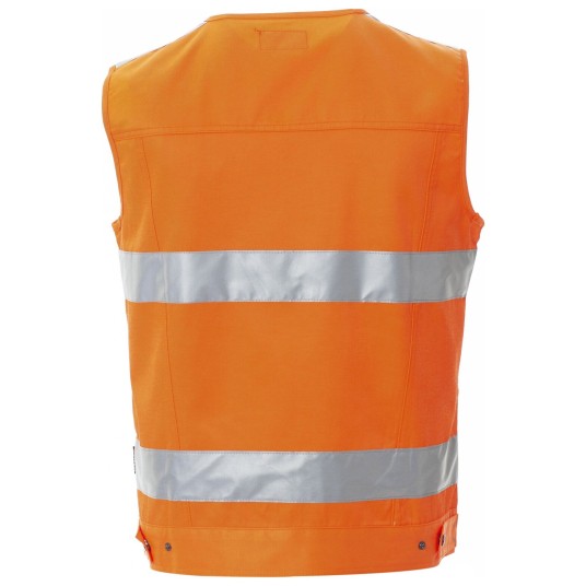 KAMIZELKA ROBOCZA MASTER - POMARAŃCZOWY FLUO