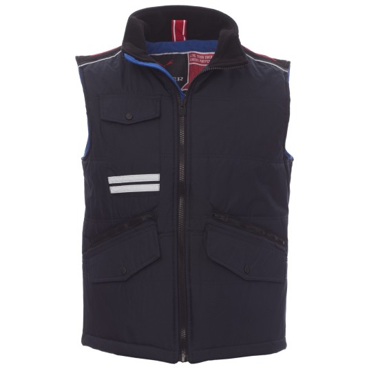 KAMIZELKA ROBOCZA MIG 2.0 - GRANATOWY-KRÓLEWSKI NIEBIESKI