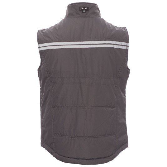 KAMIZELKA ROBOCZA MIG 2.0 - ZADYMIONY-CZARNY