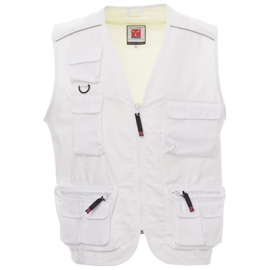 KAMIZELKA ROBOCZA POCKET - BIAŁY