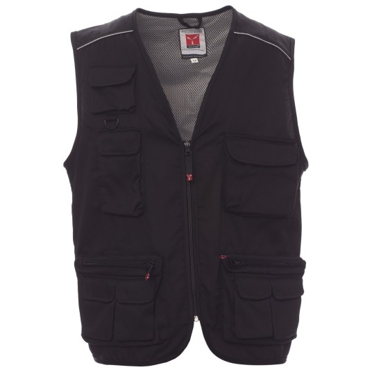 KAMIZELKA ROBOCZA POCKET - CZARNY