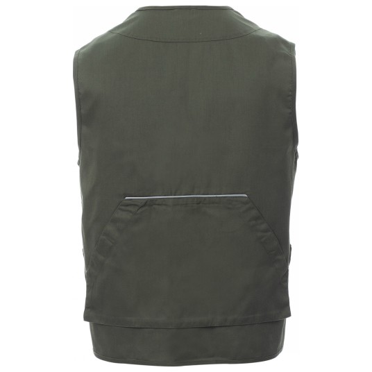 KAMIZELKA ROBOCZA POCKET - ZIELONY WOJSKOWY