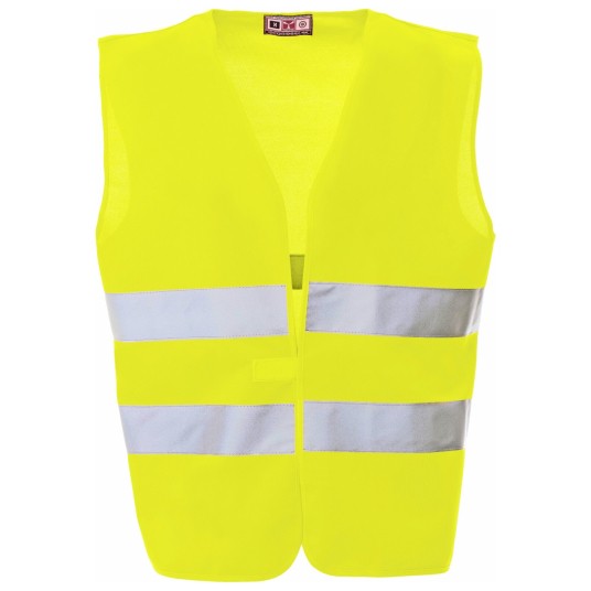 KAMIZELKA ROBOCZA REFLEX+ - ŻÓŁTY FLUO